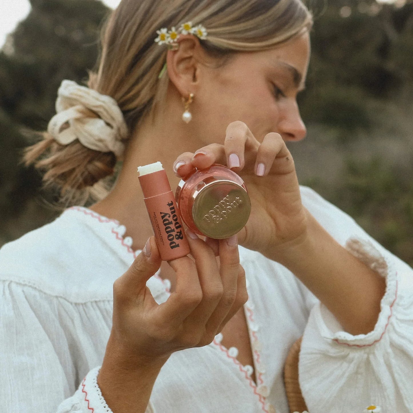 Pomegranate Peach Lip Care Duo Gift Set