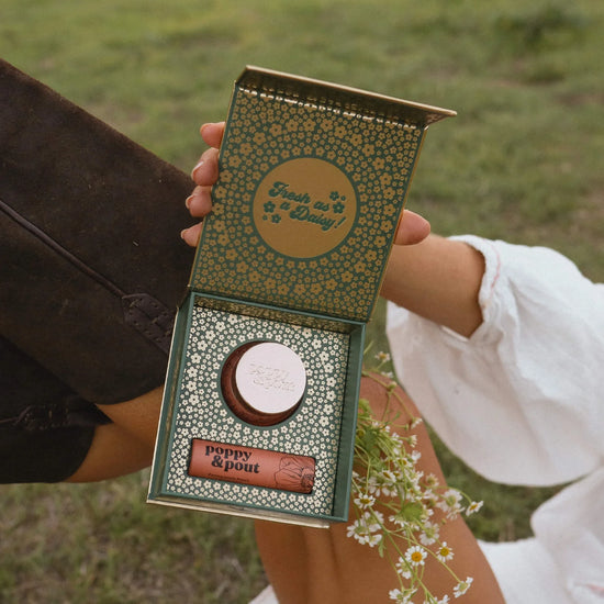 Load image into Gallery viewer, Pomegranate Peach Lip Care Duo Gift Set
