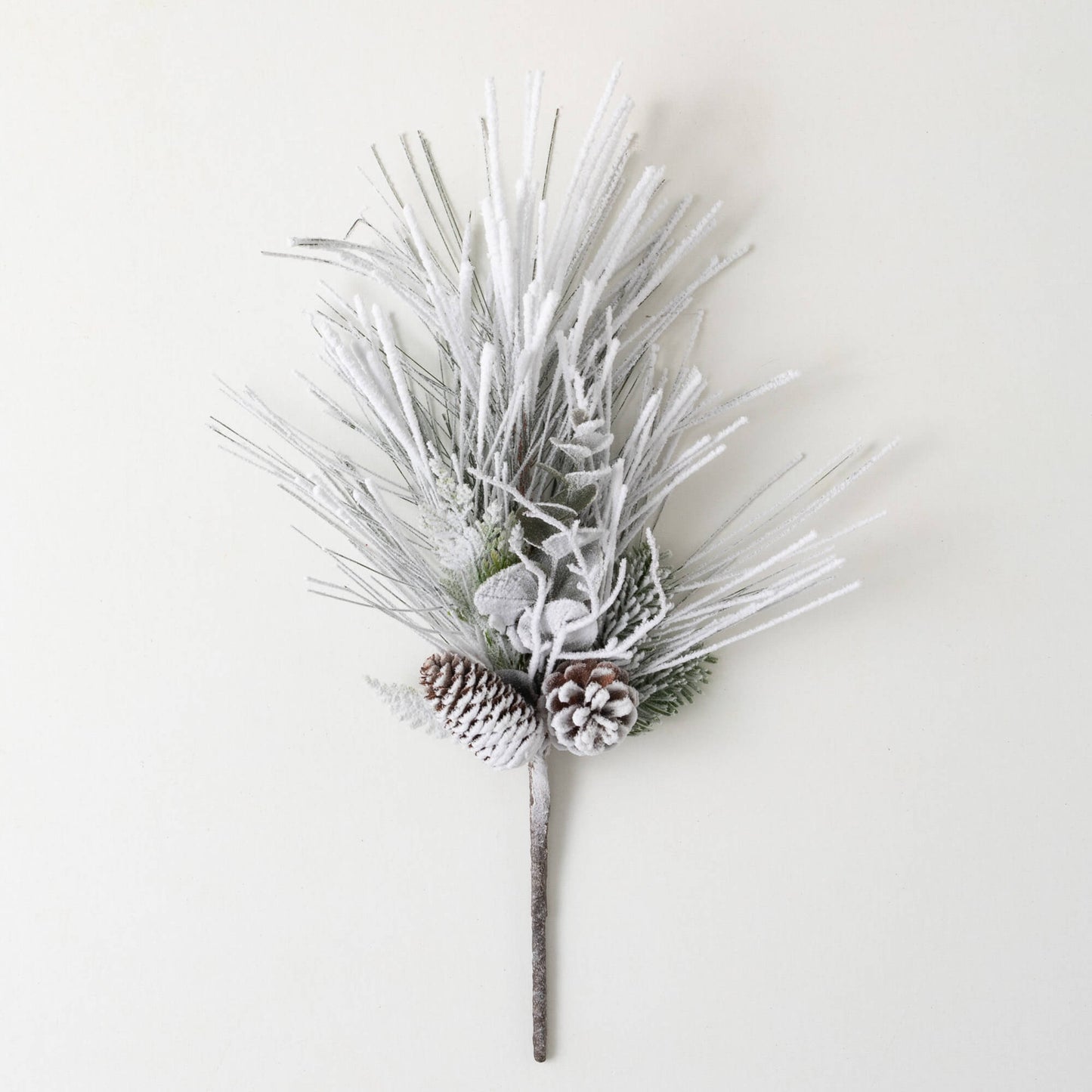Heavily Flocked Pine Pick