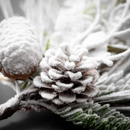 Load image into Gallery viewer, Heavily Flocked Pine Pick

