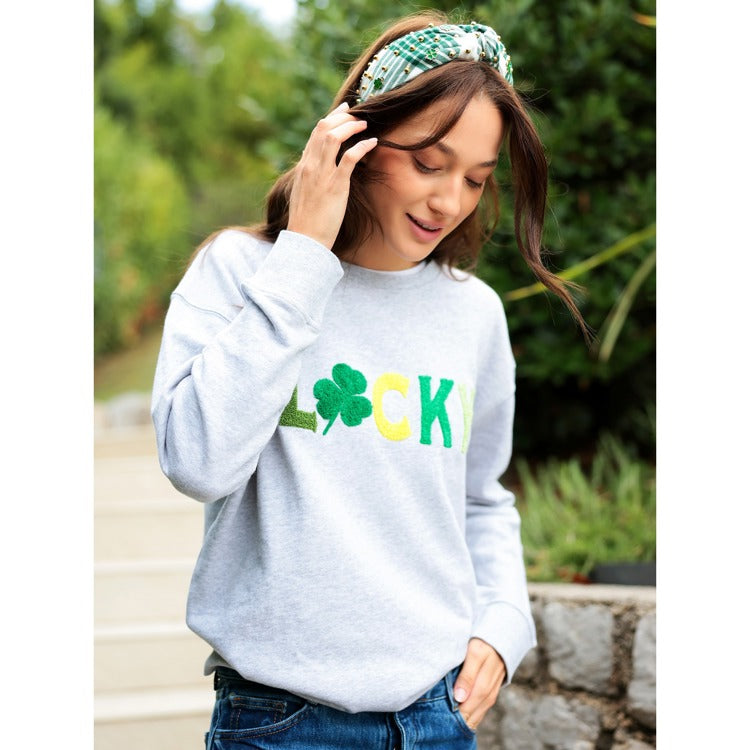 Lucky Charms Plaid Headband