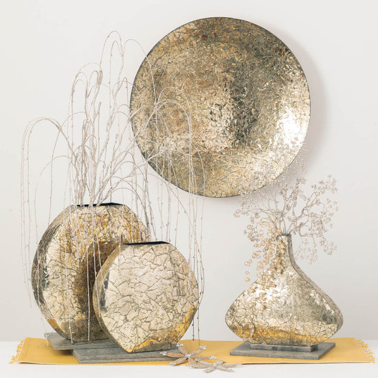 Load image into Gallery viewer, Tall Glittered Willow Spray
