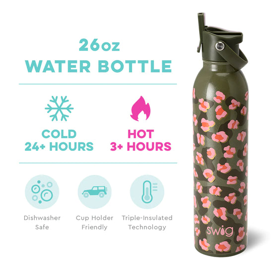 Load image into Gallery viewer, On the Prowl Flip &amp;amp; Sip Bottle (26oz)
