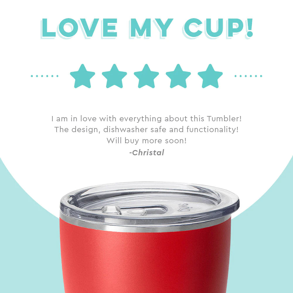 Touchdown Red & Black Tumbler (32oz)