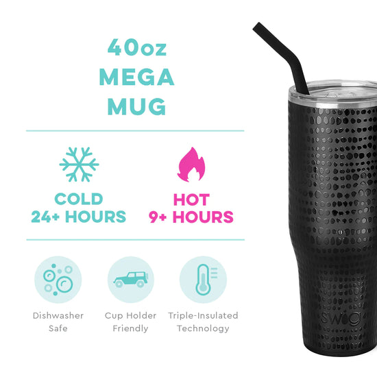 Load image into Gallery viewer, Glamazon Onyx Mega Mug (40oz)

