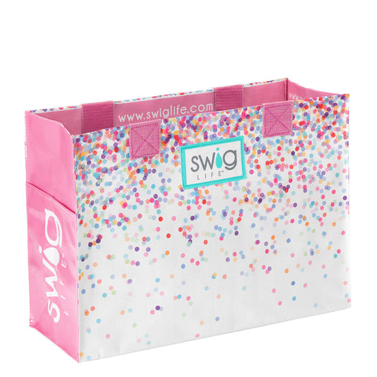 Confetti Tote with Side Pocket