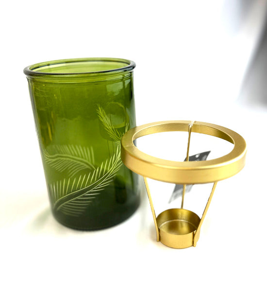 Load image into Gallery viewer, Green Tea Light Holder
