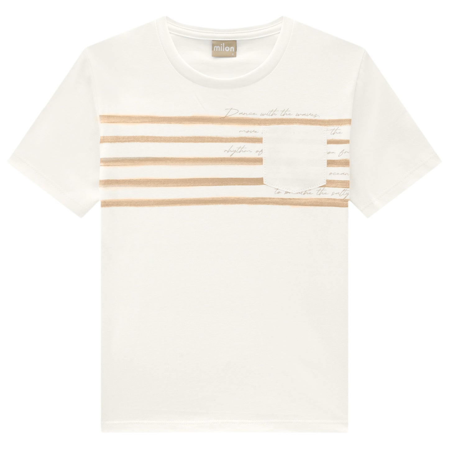Summer Stripe Pocket Shirt/Short Set