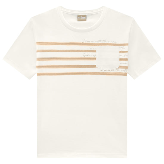 Load image into Gallery viewer, Summer Stripe Pocket Shirt/Short Set
