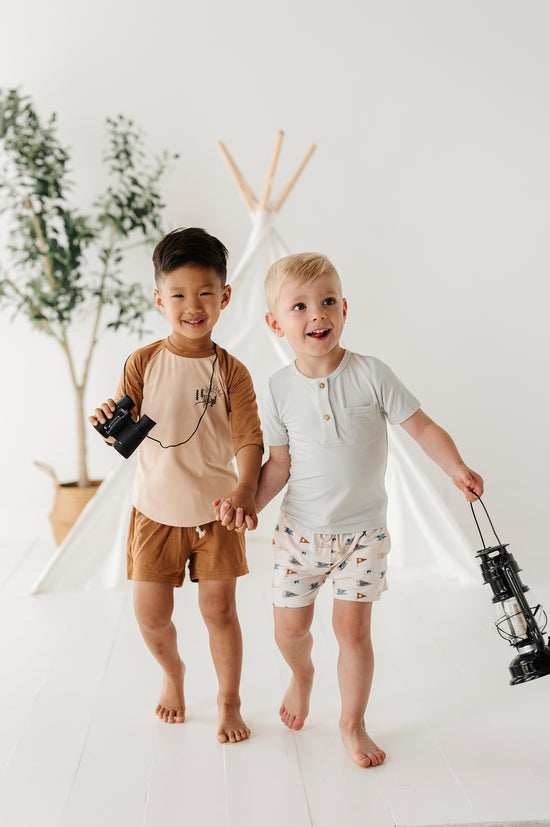 Adventure Awaits Raglan Bamboo Tee