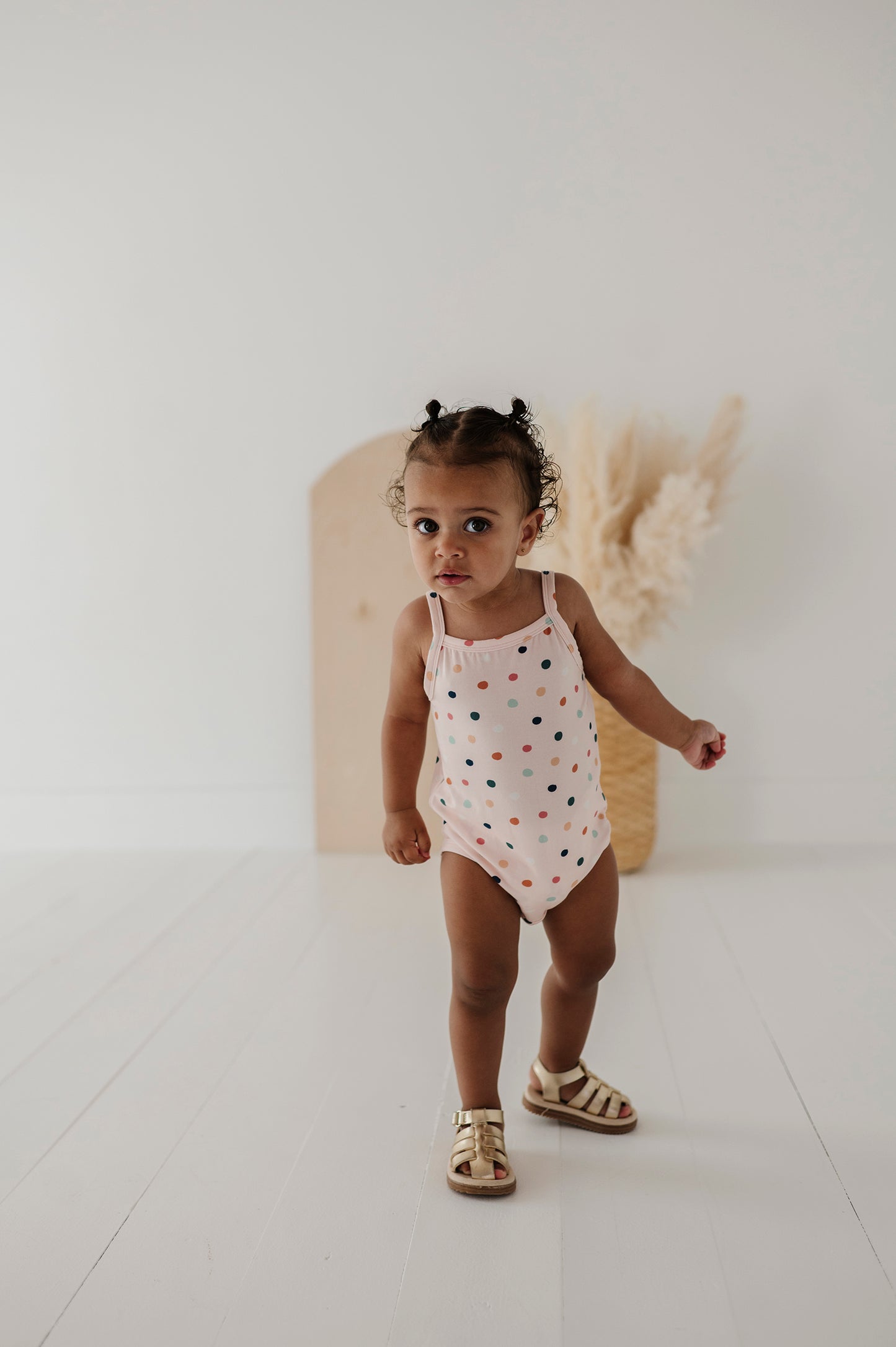 Sweet Dots Tank Bamboo Bodysuit