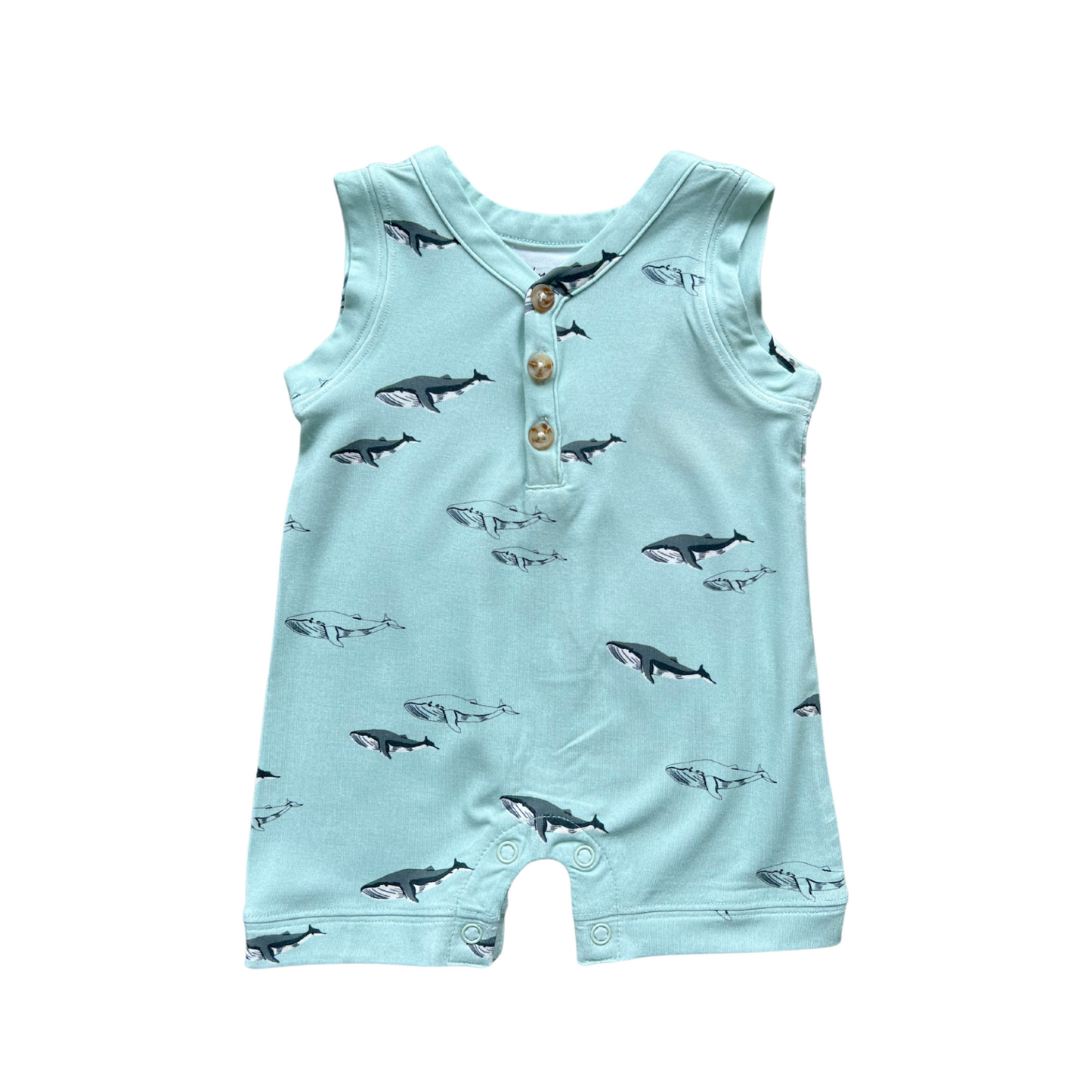 Sharky Bamboo Romper