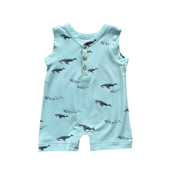 Sharky Bamboo Romper