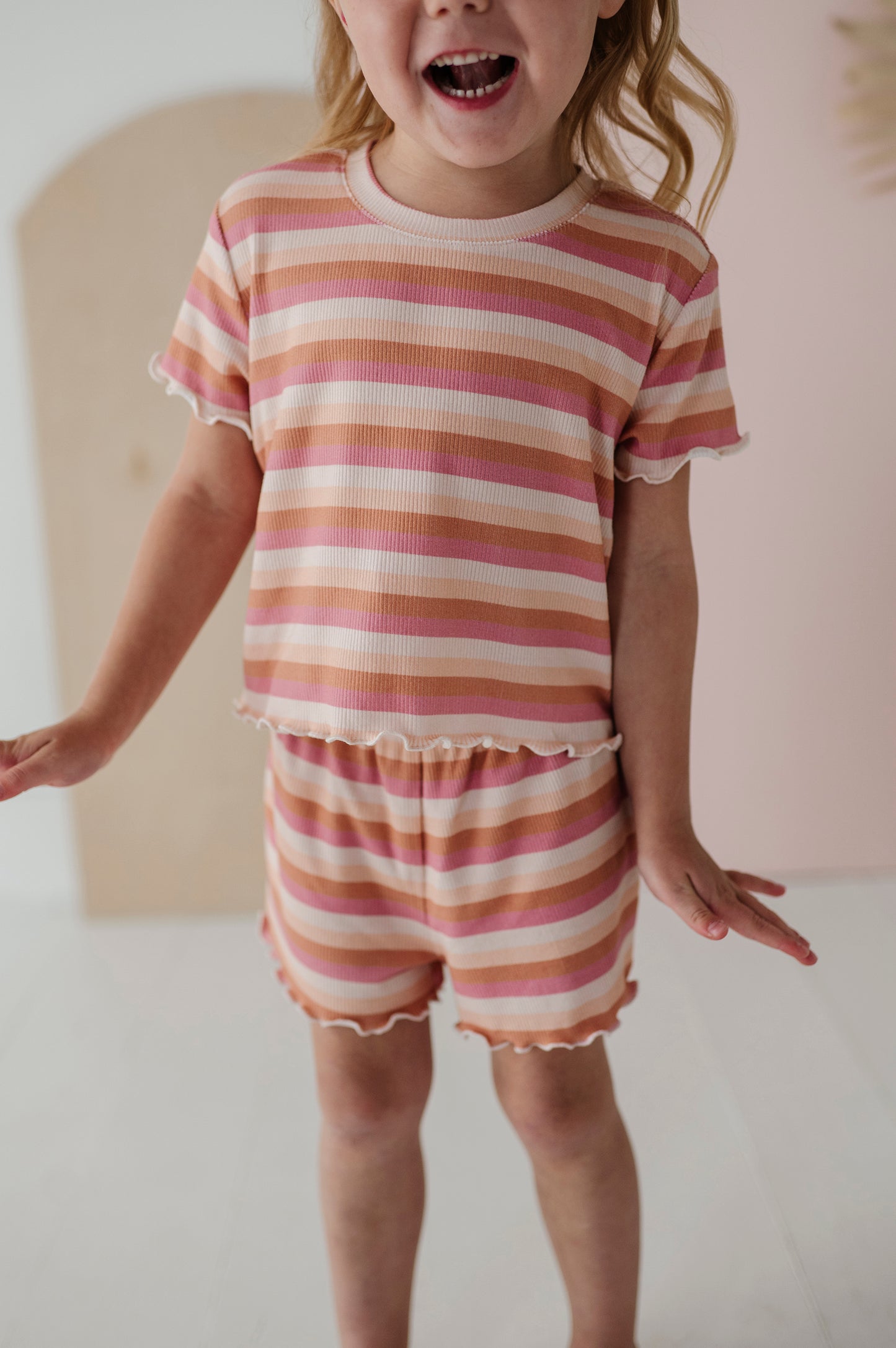 Two Piece Summer Stripe Set