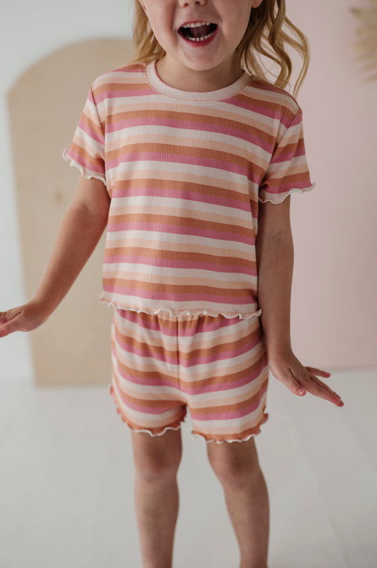 Two Piece Summer Stripe Set