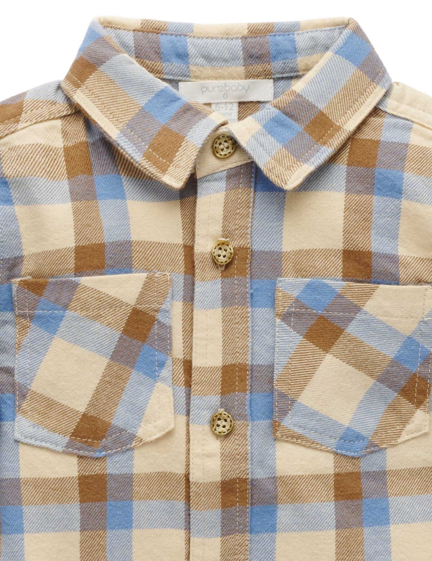 Organic Check Shirt Flannelette