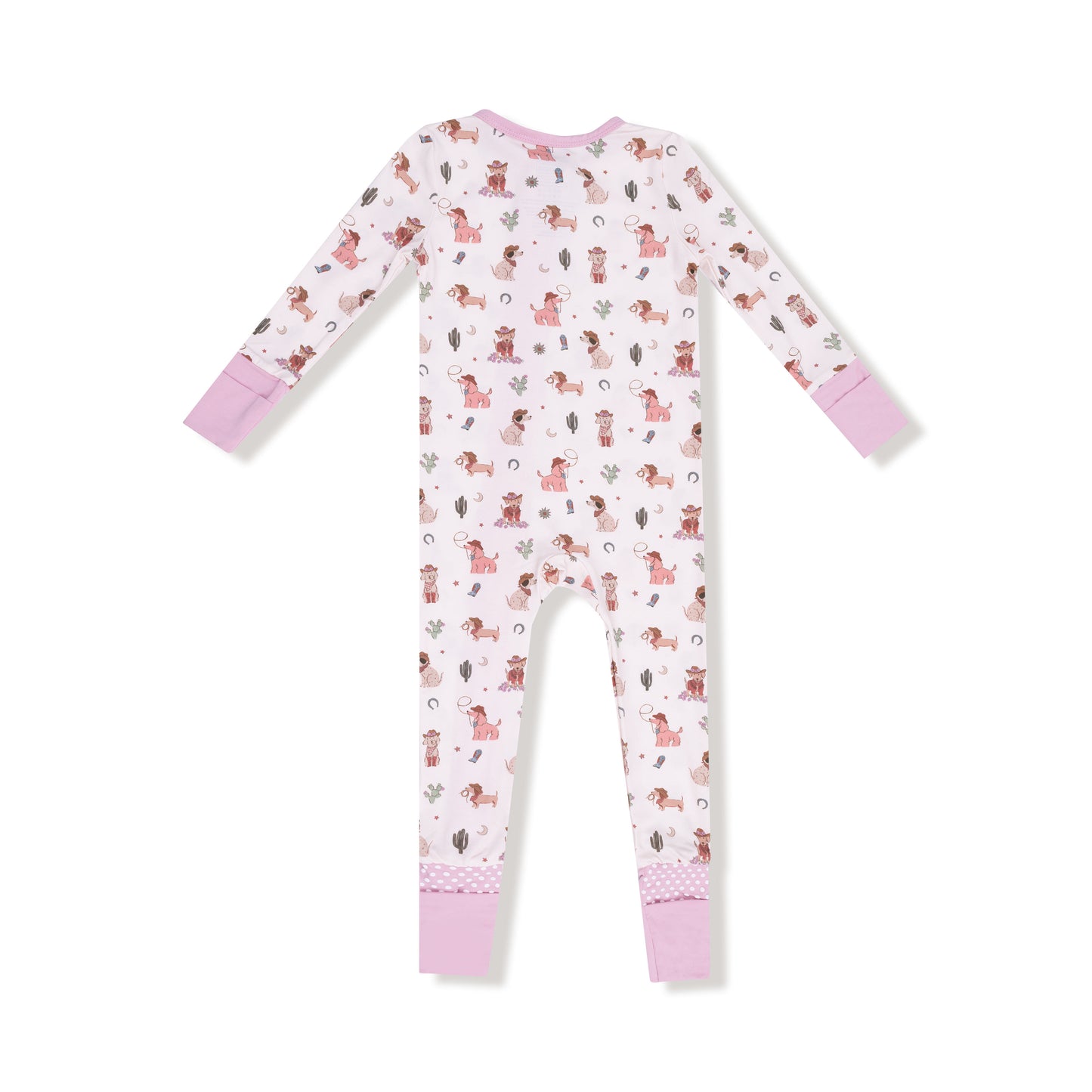 Cowgirl Dogs Two-Way Zip Bamboo Romper