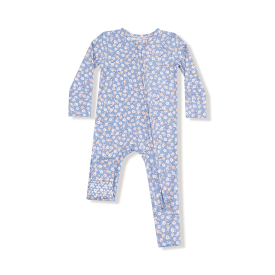 Country Calico - 2 Way Zipper Bamboo Romper