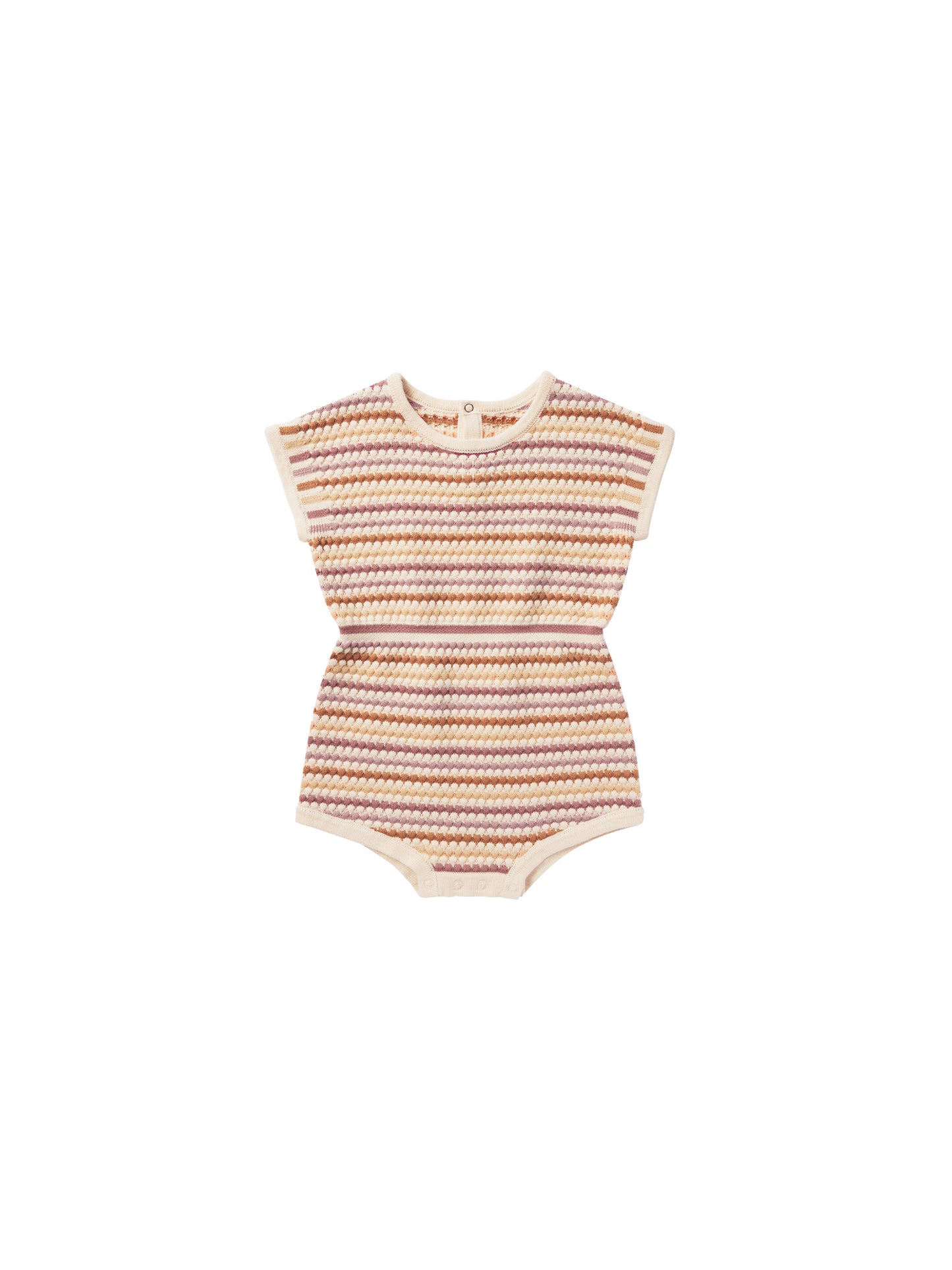 Kai Romper in Honeycomb Stripe