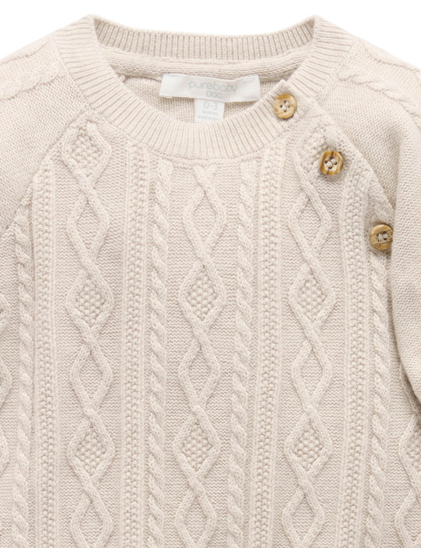 Organic Cable Knit Set