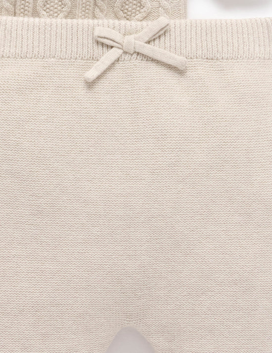 Organic Cable Knit Set