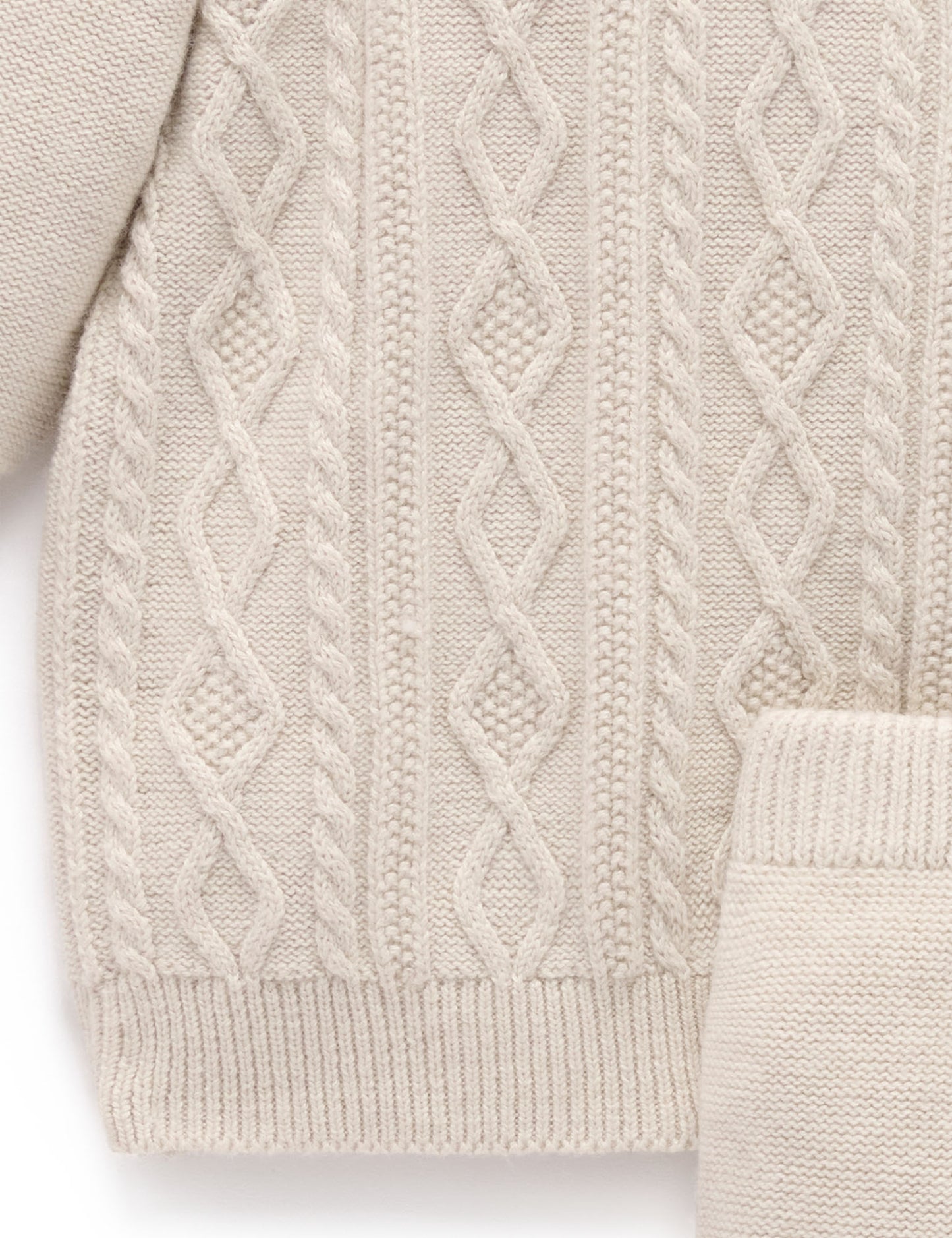 Organic Cable Knit Set