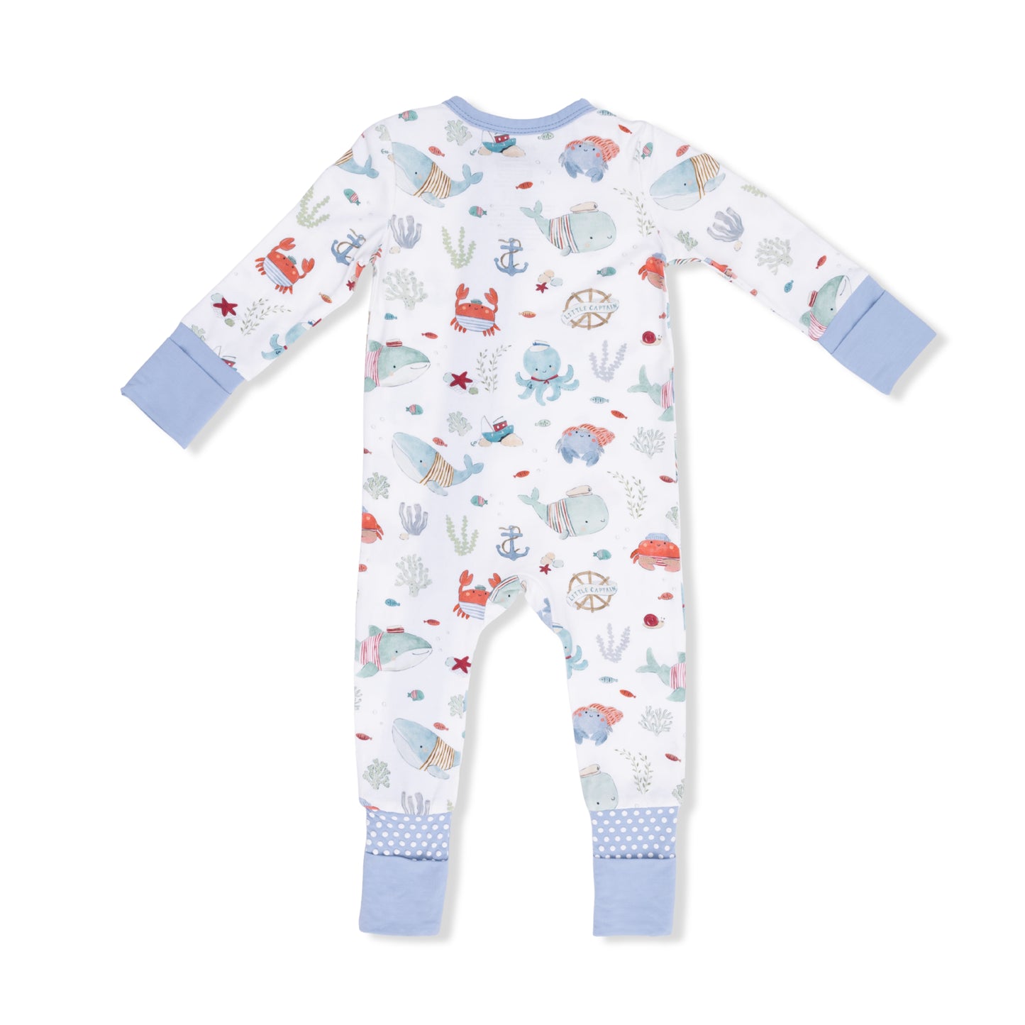 Sailor Sea Creatures-Convertible Romper