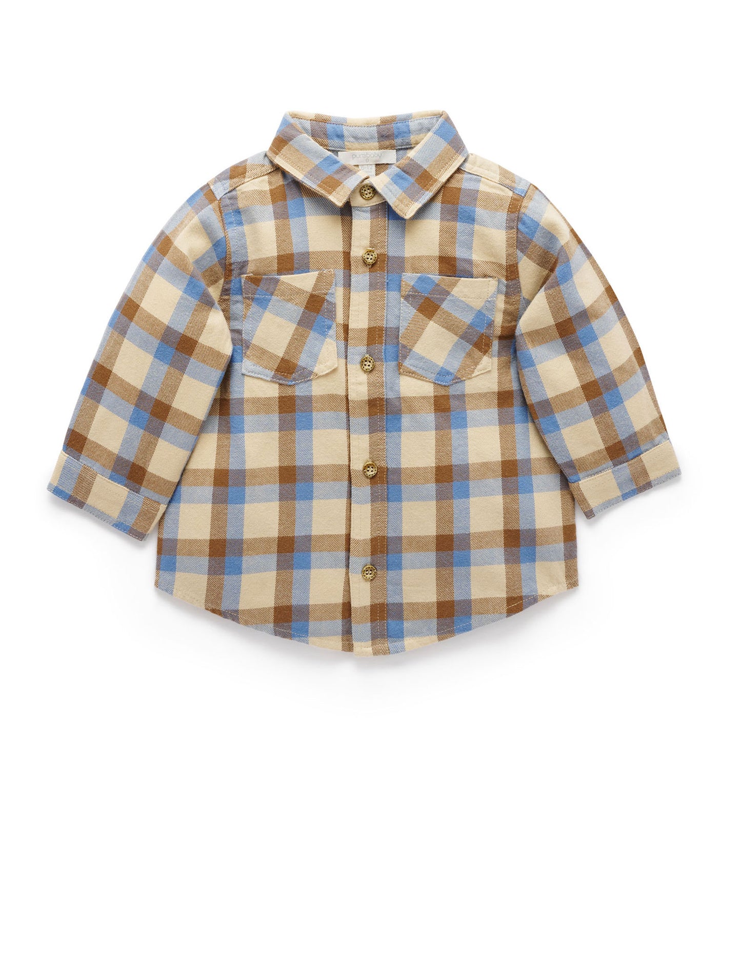 Organic Check Shirt Flannelette