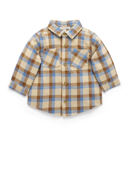 Organic Check Shirt Flannelette