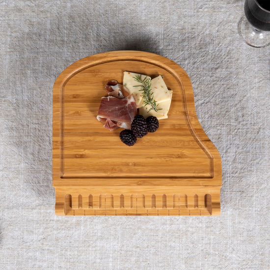Load image into Gallery viewer, Piano Cheese Cutting Board &amp;amp; Utensils Set
