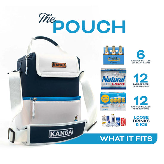 Load image into Gallery viewer, Midnight 6-12 Pack Cooler Pouch
