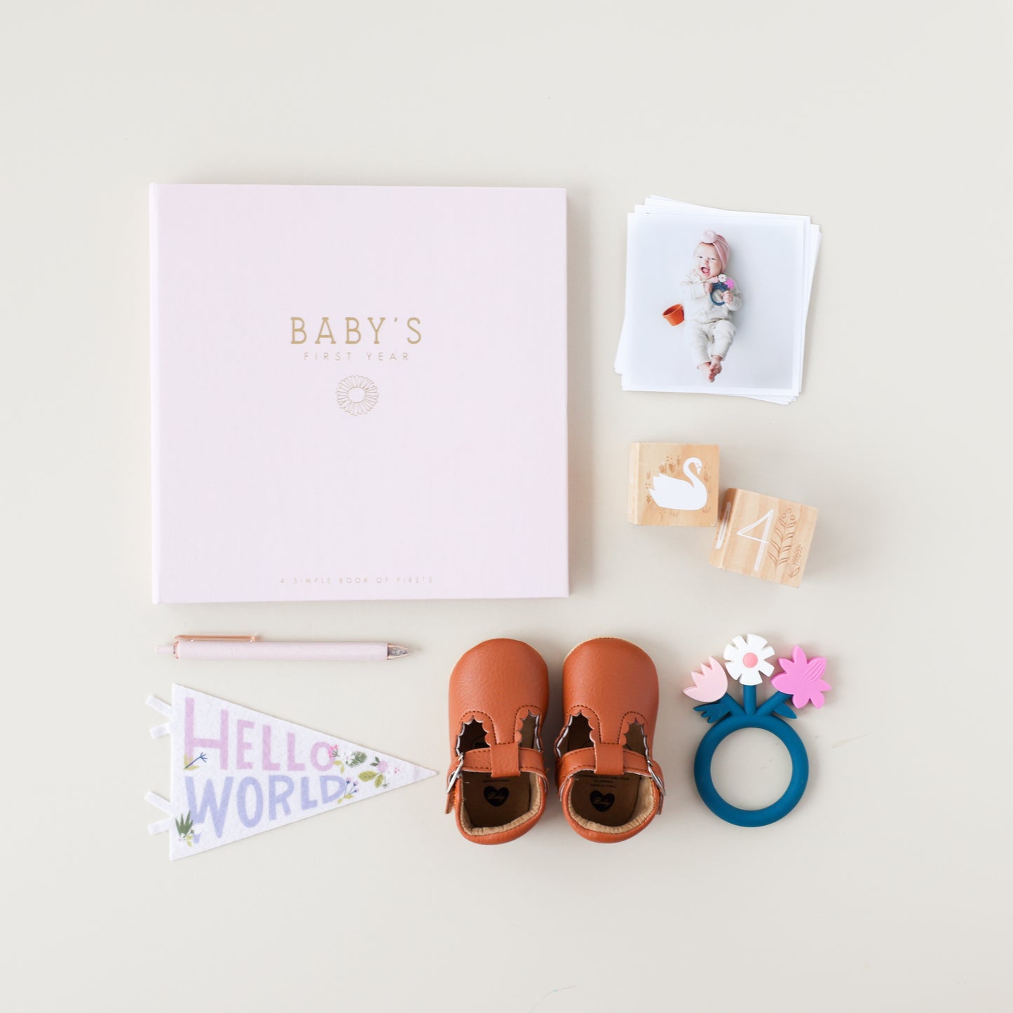 Blush Luxury Baby Book