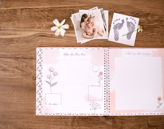 Load image into Gallery viewer, Blush Luxury Baby Book
