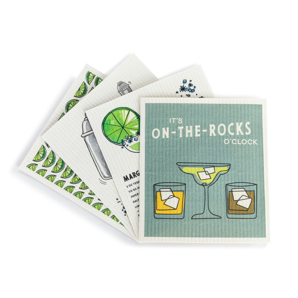 Biodegradable Margarita Themed Dish Cloths