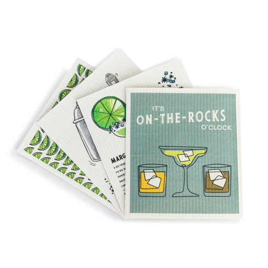 Load image into Gallery viewer, Biodegradable Margarita Themed Dish Cloths
