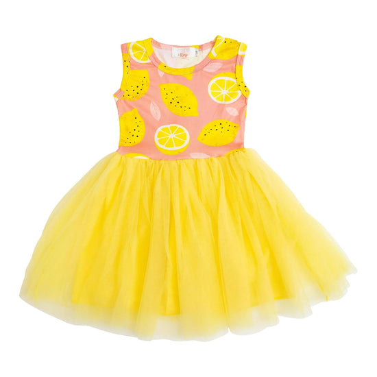 Lemon Squeezy Tank TuTu Dress