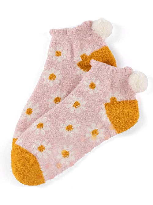 DAISY HOME SOCKS, BLUSH