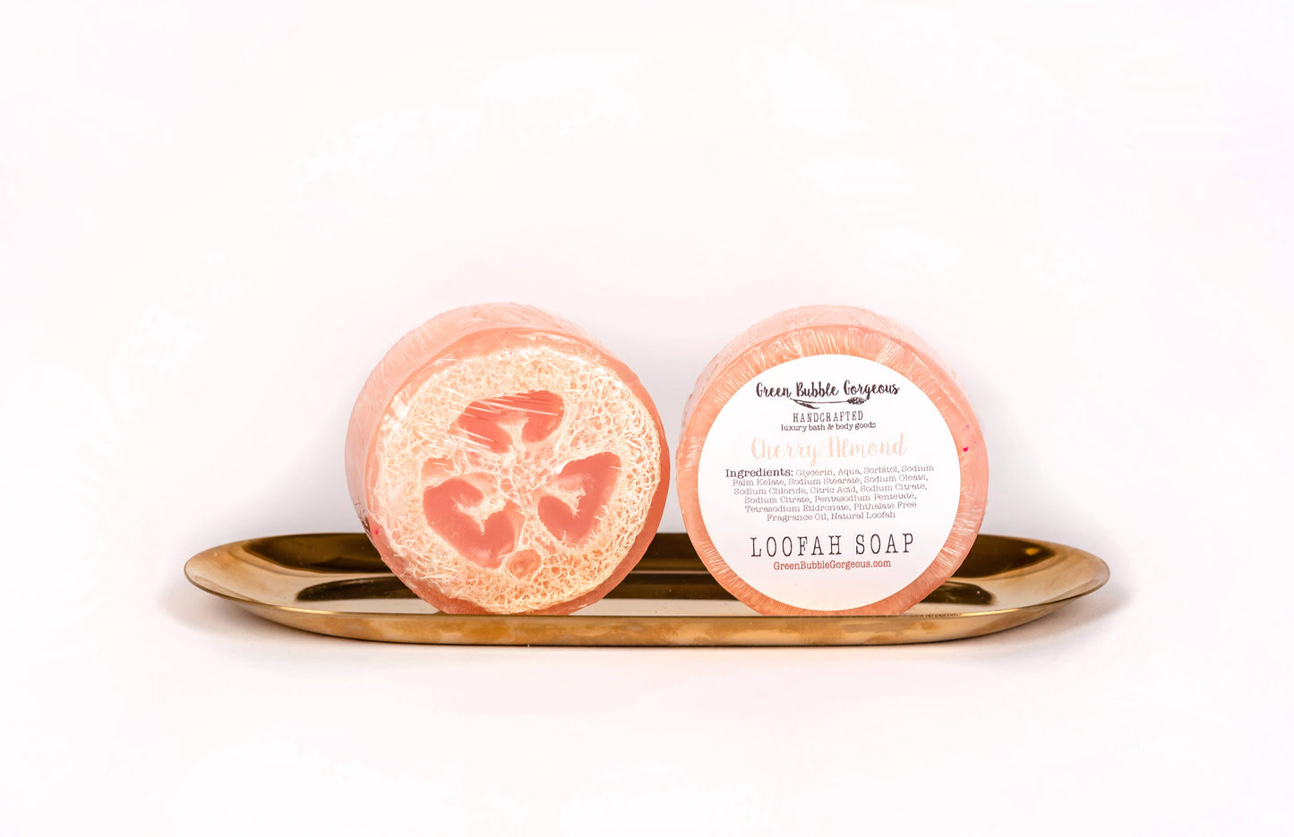 Cherry Almond Loofah Soap