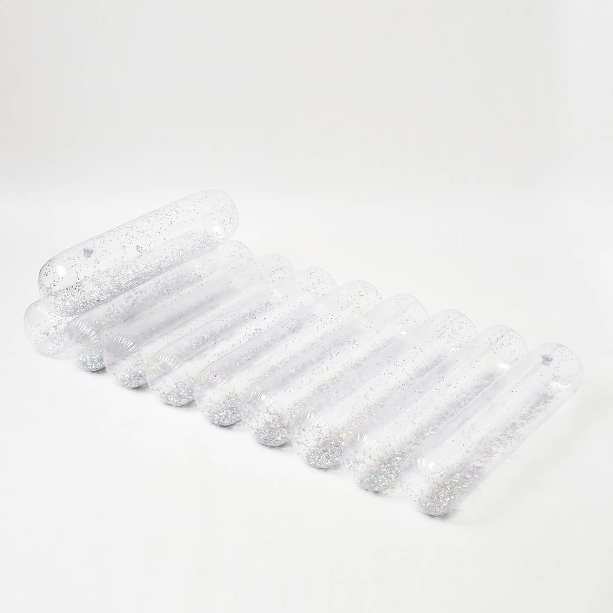 Tube Lilo Pool Float Glitter