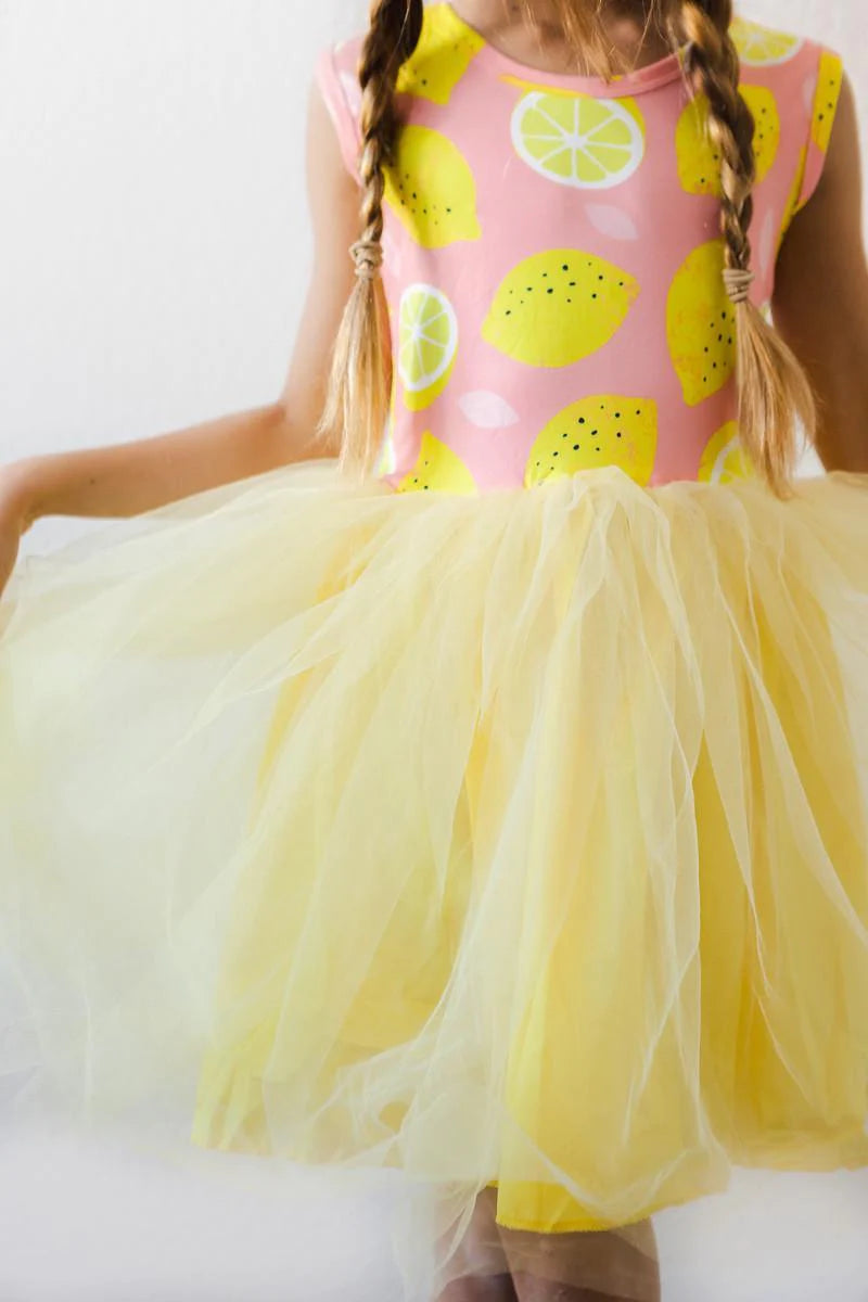 Lemon Squeezy Tank TuTu Dress