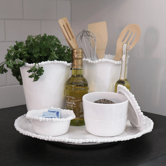 Load image into Gallery viewer, Lazy Susan VIDA Alegria 14&amp;quot; (White)
