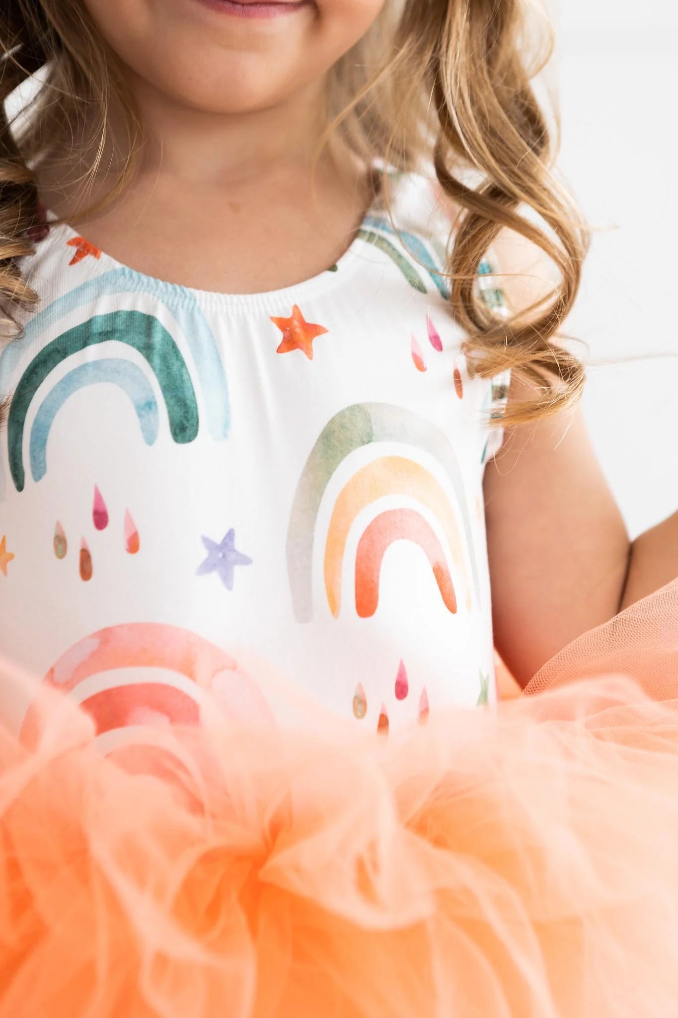 Rainbow Sherbert Tutu Leotard