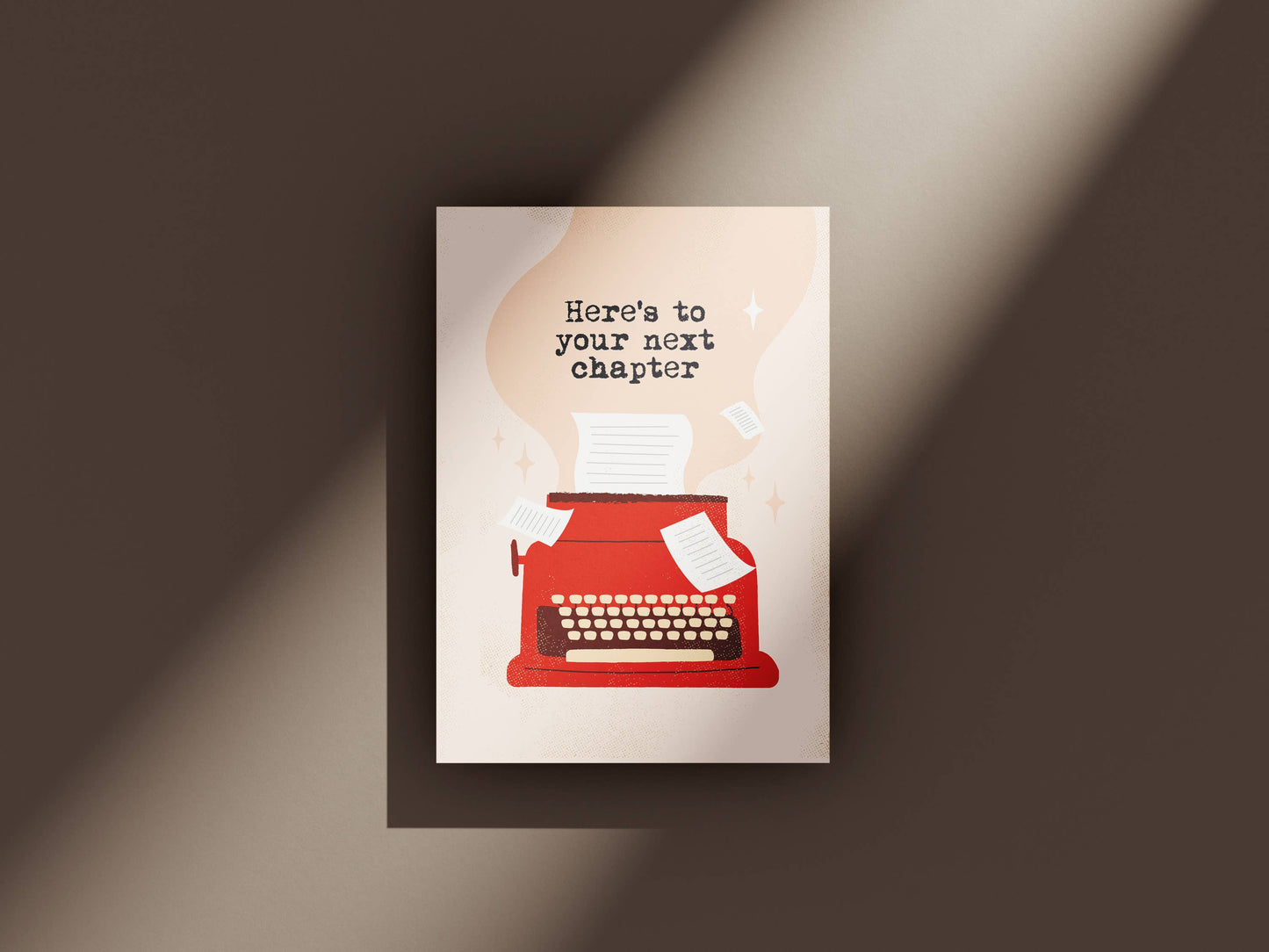 Here's To You Next Chapter card