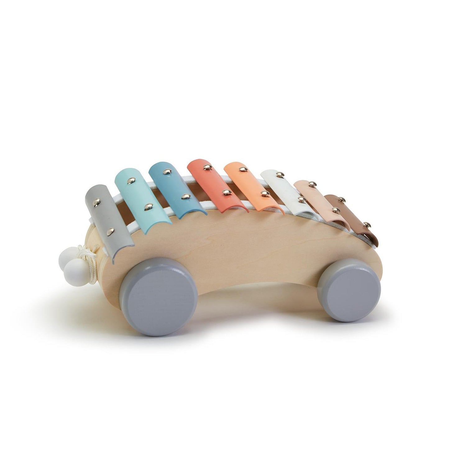 Xylophone Roller Pull Along with 2 Mallets in Gift Box