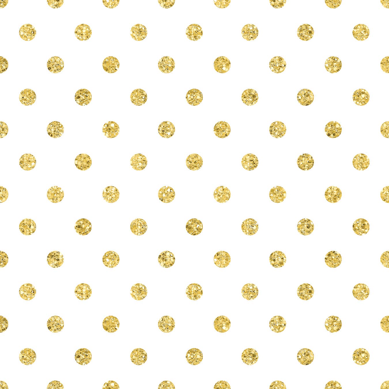 Gold Dots on White Wrap - Jumbo