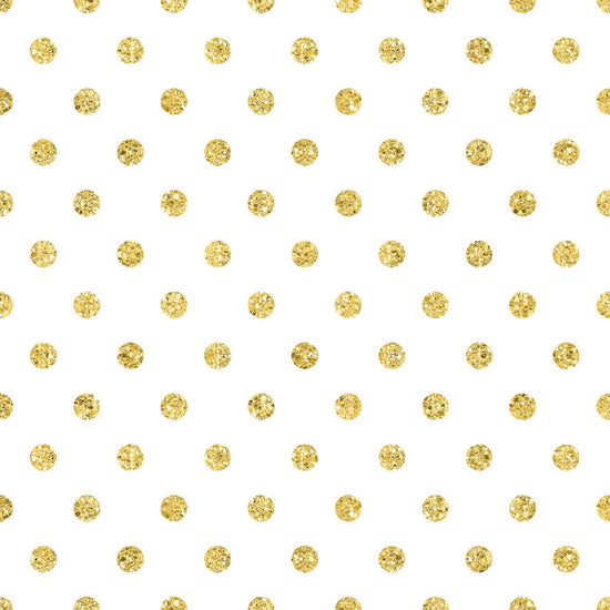 Gold Dots on White Wrap - Jumbo
