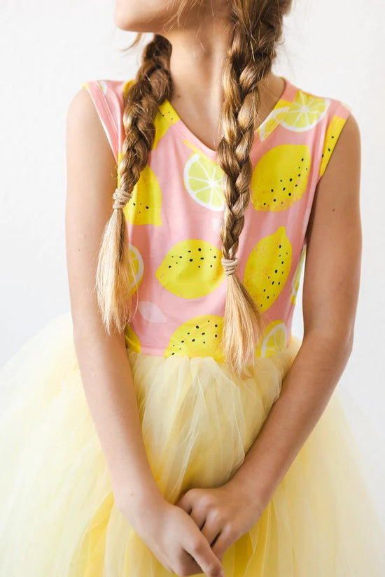 Lemon Squeezy Tank TuTu Dress