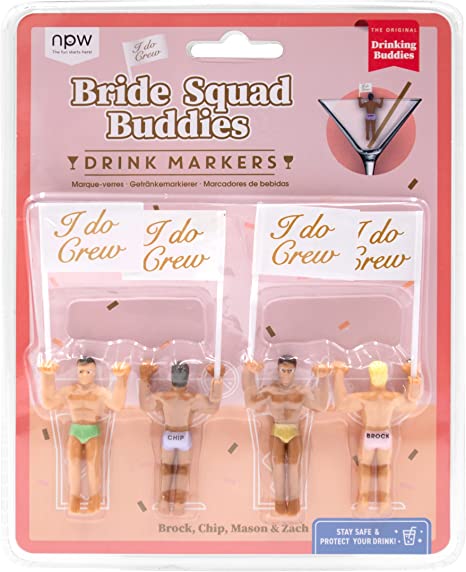 Load image into Gallery viewer, Bride Squad Drinking Buddies, 4 Count
