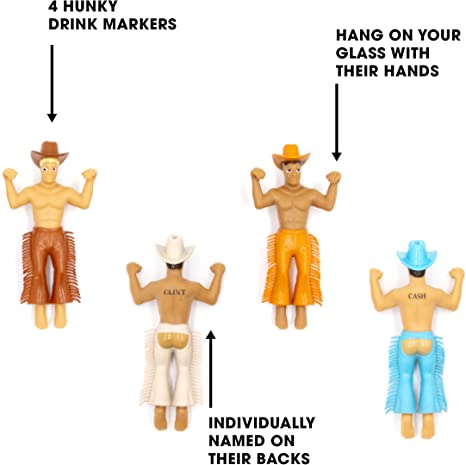 Chaps Drinking Buddies, Pack of 4