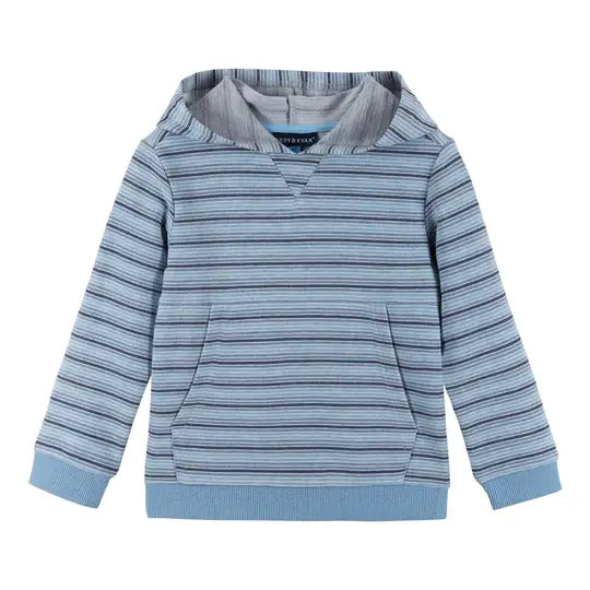 LIGHTWEIGHT HOODIE - BLUE STRIPE